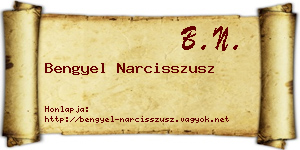 Bengyel Narcisszusz névjegykártya
